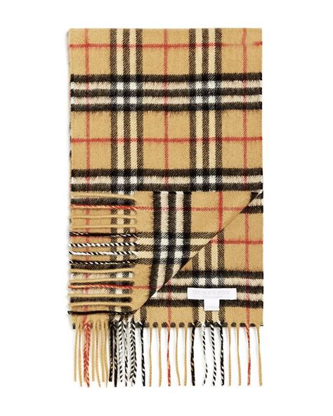 burberry unisex mini classic vintage check cashmere scarf|Check Cashmere Scarf in Charcoal .